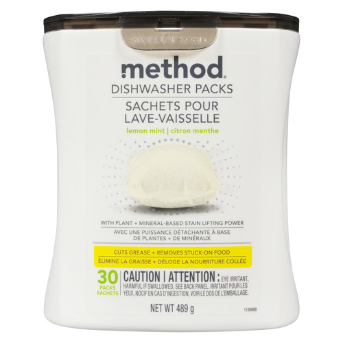 Buy Method Lemon Mint Dishwasher Detergent 30 ea | Sobeys Inc.