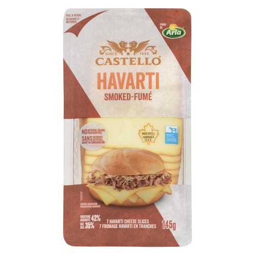 Castello Smoked Havarti Sliced Cheese