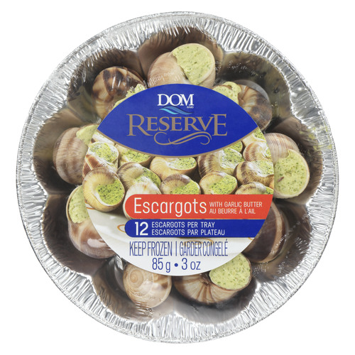 Buy DOM Reserve Frozen Escargots 85 g | Thrifty Foods