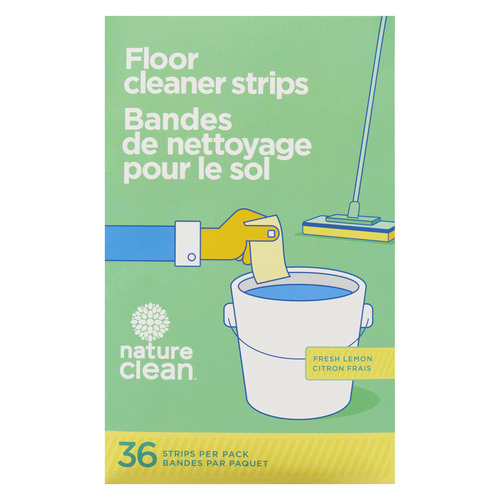 Nature Clean Floor Cleaner Strips Fresh Lemon
