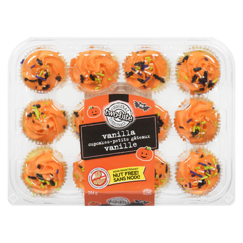 Buy Two-Bite Nut-Free Cupcakes Vanilla Halloween 284 g | FreshCo