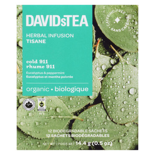 Davids Tea Cold 911