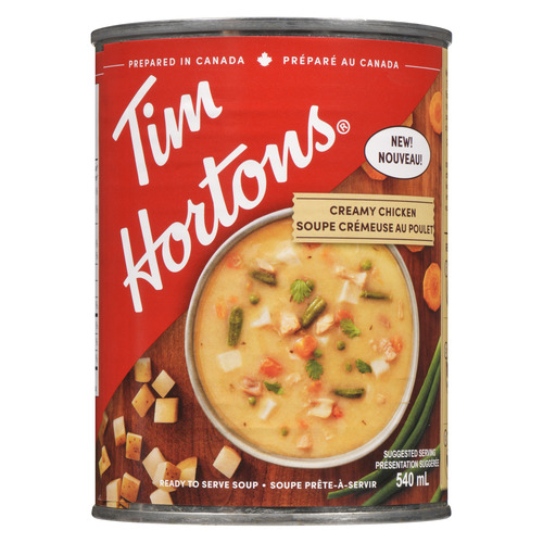 Buy Tim Hortons Soup Creamy Chicken 540 ml | FreshCo