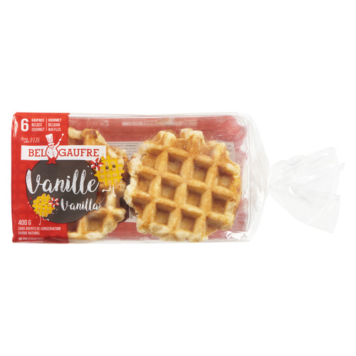 Bel-Gaufre Frozen Waffles Vanilla