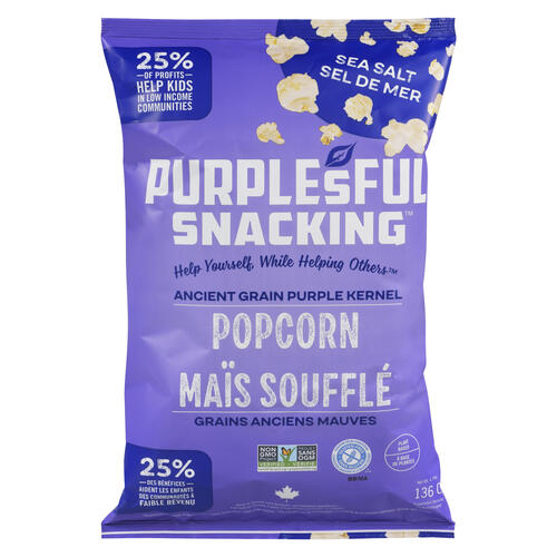 Purplesful Snacking Cheddar Popcorn