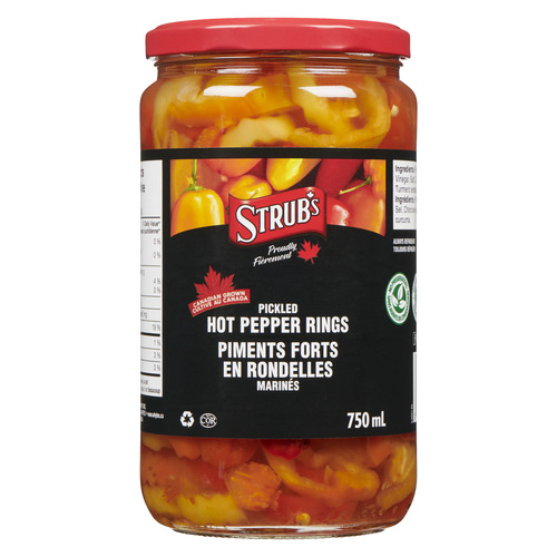Strub's Pickled Hot Pepper Rings