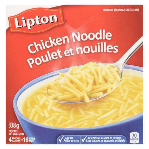 Buy Lipton Dry Soup Mix Chicken Noodle 4 x 84.5 g | FreshCo