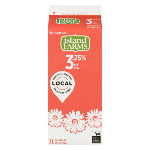 Buy Island Farms 3.25% Homogenized Milk 1 L | Thrifty Foods