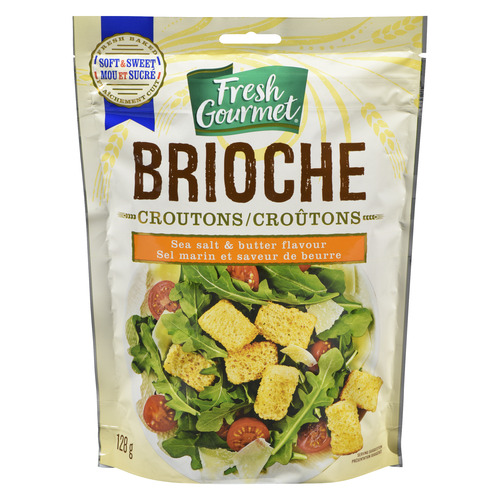 Fresh Gourmet Sea Salt & Butter Flavor Brioche Crouton