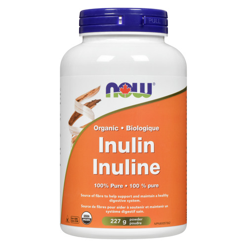 Buy Now Foods Organic Nutritional Supplement 100% Pure Inulin Powder ...