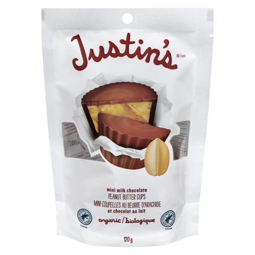 Justin's Organic Mini Milk Chocolate Peanut Butter Cups