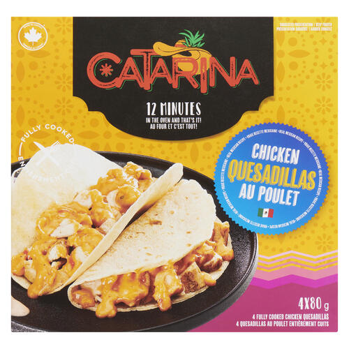 Catarina Frozen Chicken Quesadillas