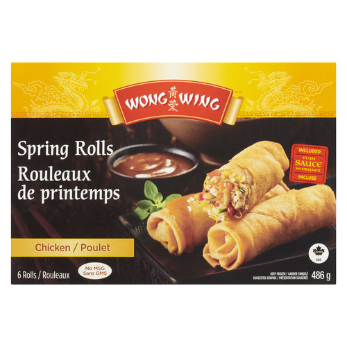 Wong Wing Chicken Spring Rolls