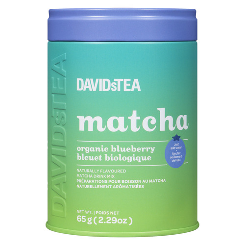 DAVIDsTEA Organic Blueberry Matcha