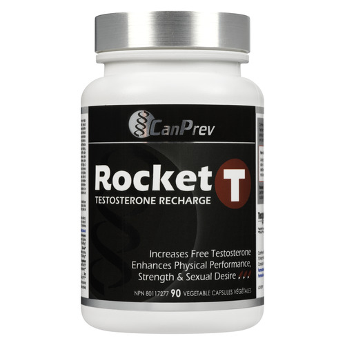 Buy CanPrev Rocket T Testosterone Recharge Vcaps Nutritional Supplement ...