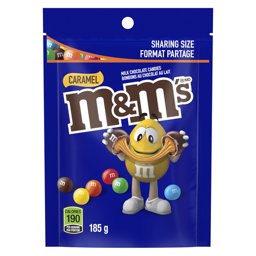 Buy M&M's Milk Chocolate Candies Caramel Sharing Bag 185 g | Foodland