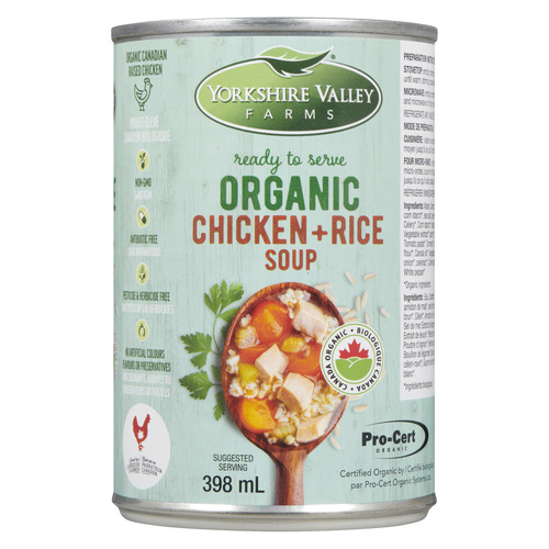 Yorkshire Valley Farms Organic Soup Chicken & Brown Rice