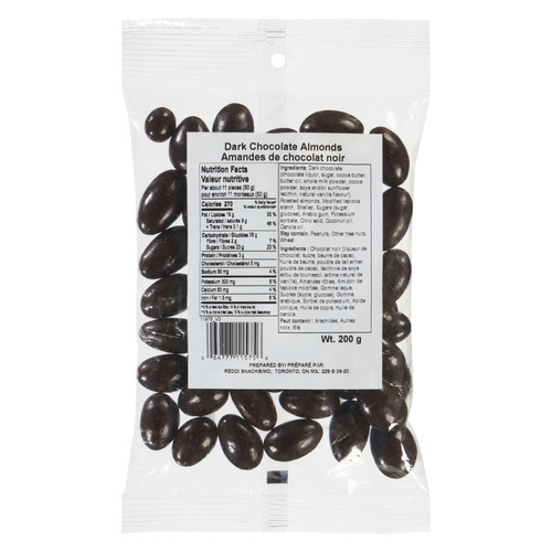 Reddi Snack Dark Chocolate Covered Almonds