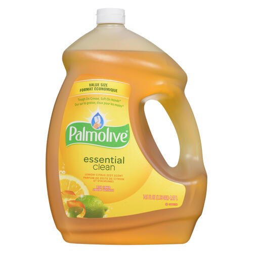 Palmolive Essential Clean Liquid Dish Soap, Lemon Citrus Zest Scent
