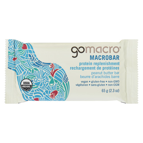 GoMacro Gluten-Free Vegan Macrobar Peanut Butter