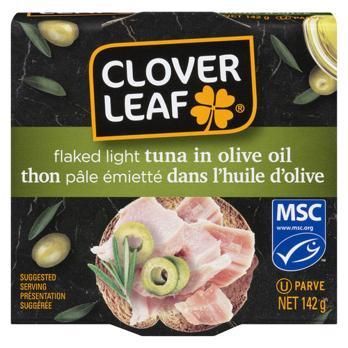 Clover Leaf Flaked Light Skipjack Tuna In Olive Oil