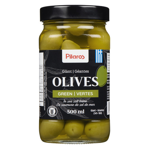 Buy Pilaros Green Olives Giant 500 ml | Safeway Canada