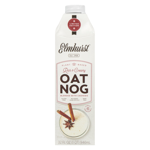 Elmhurst Plant Based Beverage Oat Nog