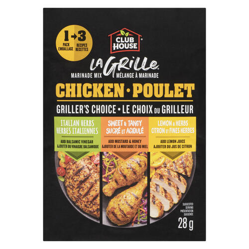 Club House La Grille Marinade Mix Beef