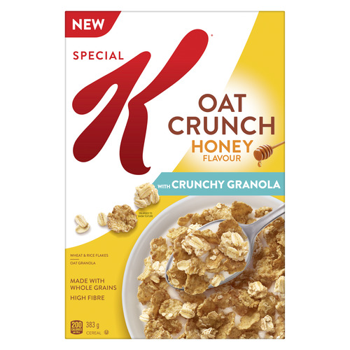 Kellogg's Special K Cereal Oat Crunch Honey