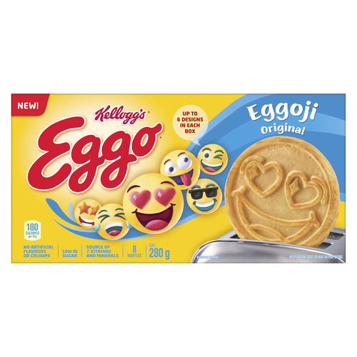 Kellogg's Eggoji Frozen Waffles
