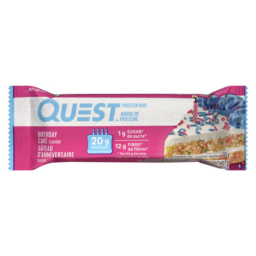 Buy Quest Protein Bar Birthday Cake 60 g | Sobeys Inc.