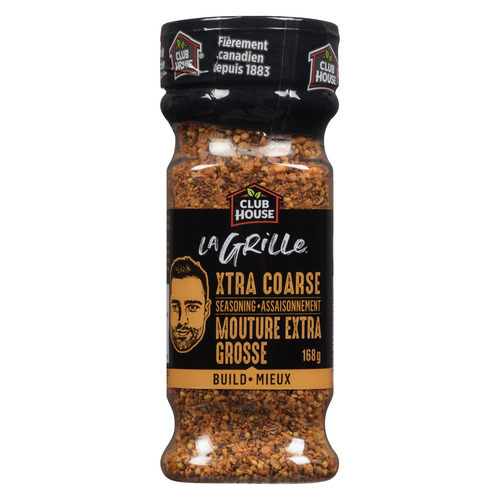 Buy Club House La Grille Seasoning Xtra Coarse Build 168 g | Sobeys Inc.