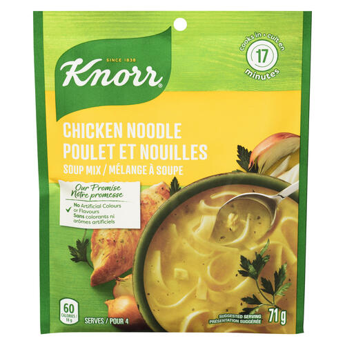 Buy Knorr Soup Mix Chicken Noodle 71 g | Thrifty Foods