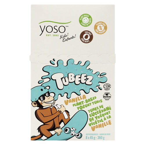 YOSO Yoso Tubeez Plant-Based Yogurt Tubes