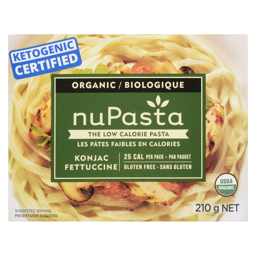 NuPasta Organic Gluten-Free Pasta Konjac Fettuccine 210 g