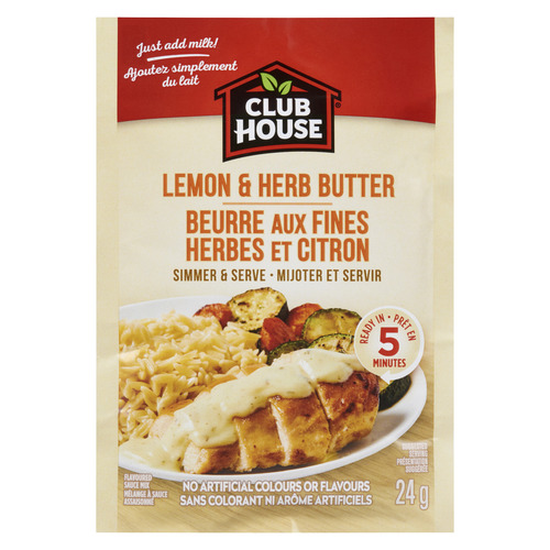Club House Sauce Mix Lemon & Herb Butter