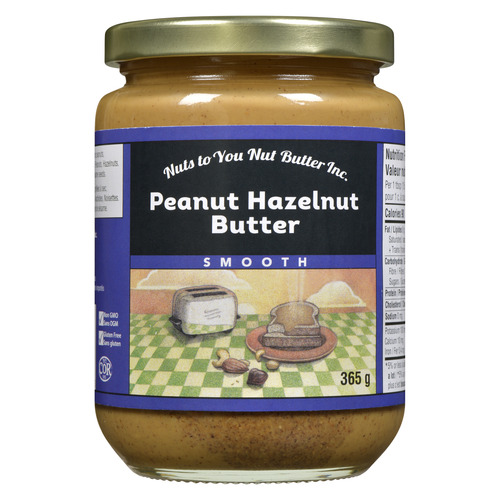 Nuts To You Nut Butter Peanut Hazelnut Butter Smooth