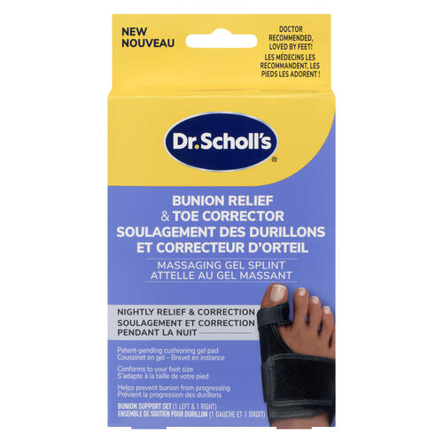 Dr. Scholl's Foot Care Bunion Relief & Toe Corrector
