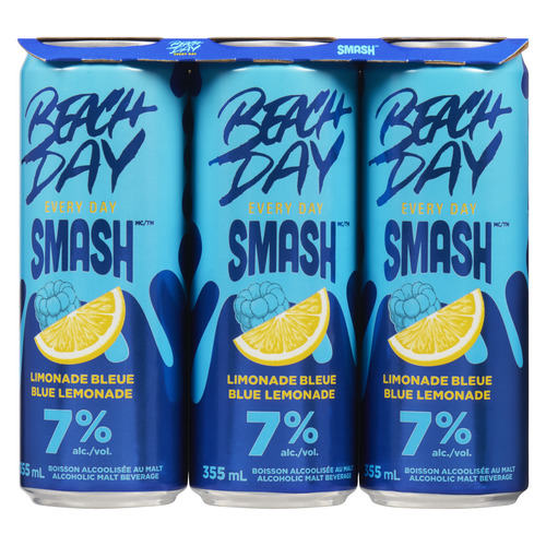 Buy Beach Day Every Day Smash Alcoholic Malt Beverage Blue