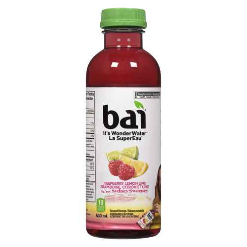 Buy Bai Infused Beverage Raspberry Lemon Lime 530 ml (bottle