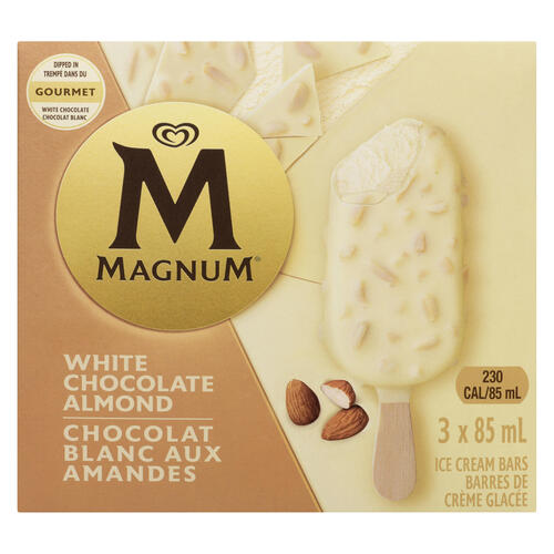 Magnum Ice Cream Bars White Chocolate Almond