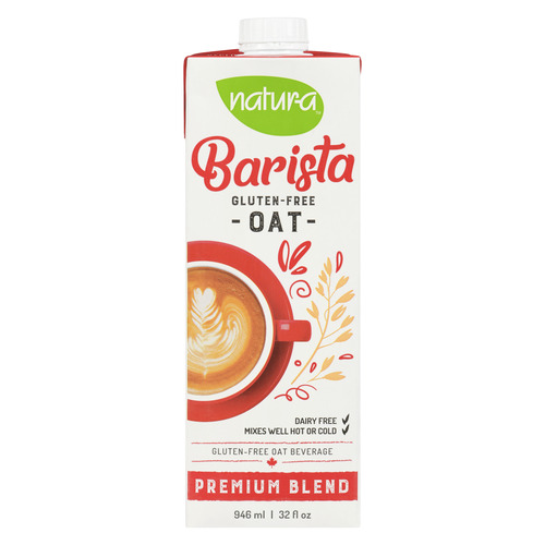 Natura Gluten-Free Oat Beverage Barista Premium Blend