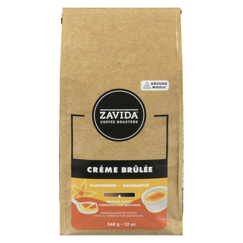 Zavida Ground Coffee Medium Roast Crème Brûlée