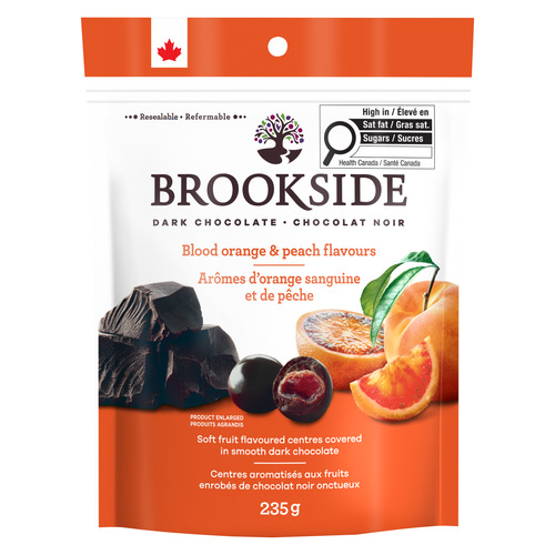 Brookside Dark Chocolate, Blood Orange & Peach