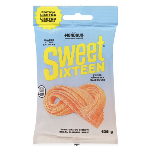 Buy Sweet Sixteen Candy Sour Mango Ribbon 125 g | Safeway Canada