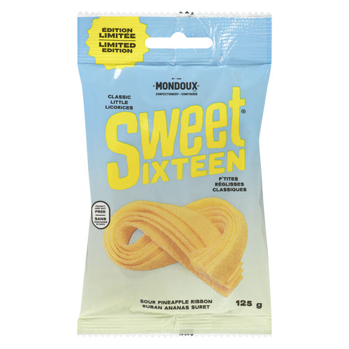 Buy Sweet Sixteen Candy Sour Pineapple Ribbon 125 g | Safeway Canada
