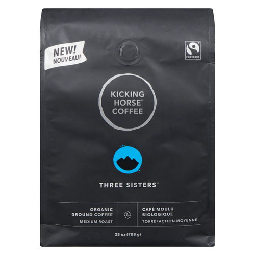 Kicking Horse Three Sisters Ground Coffee