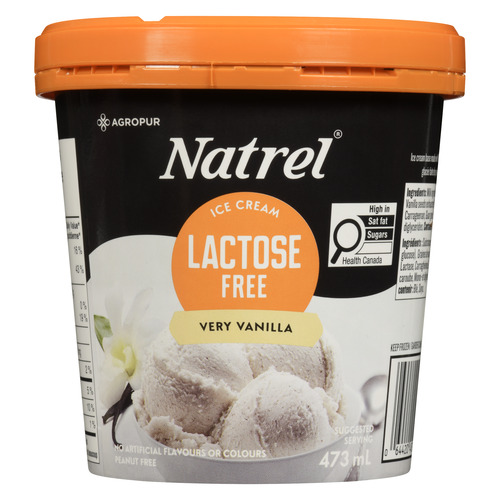 Natrel Very Vanilla Lactose Free Ice Cream