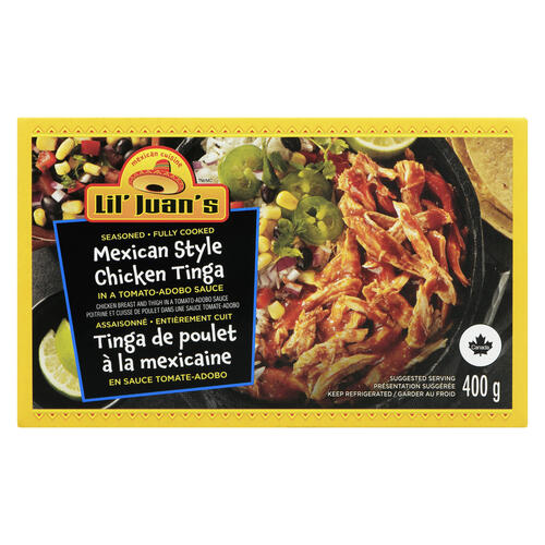 Lil' Juan's Mexican Style Chicken Tinga In Tomato-Adobo Sauce