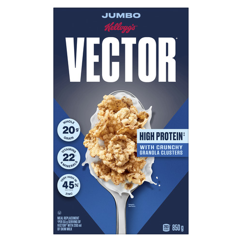 Kellogg's Vector Cereal Jumbo Value Size 850 g